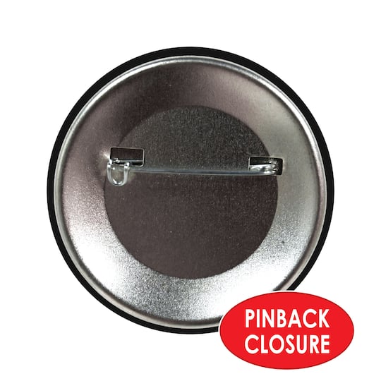 Beistle 2" Black & White Just Married Buttons, 6ct.